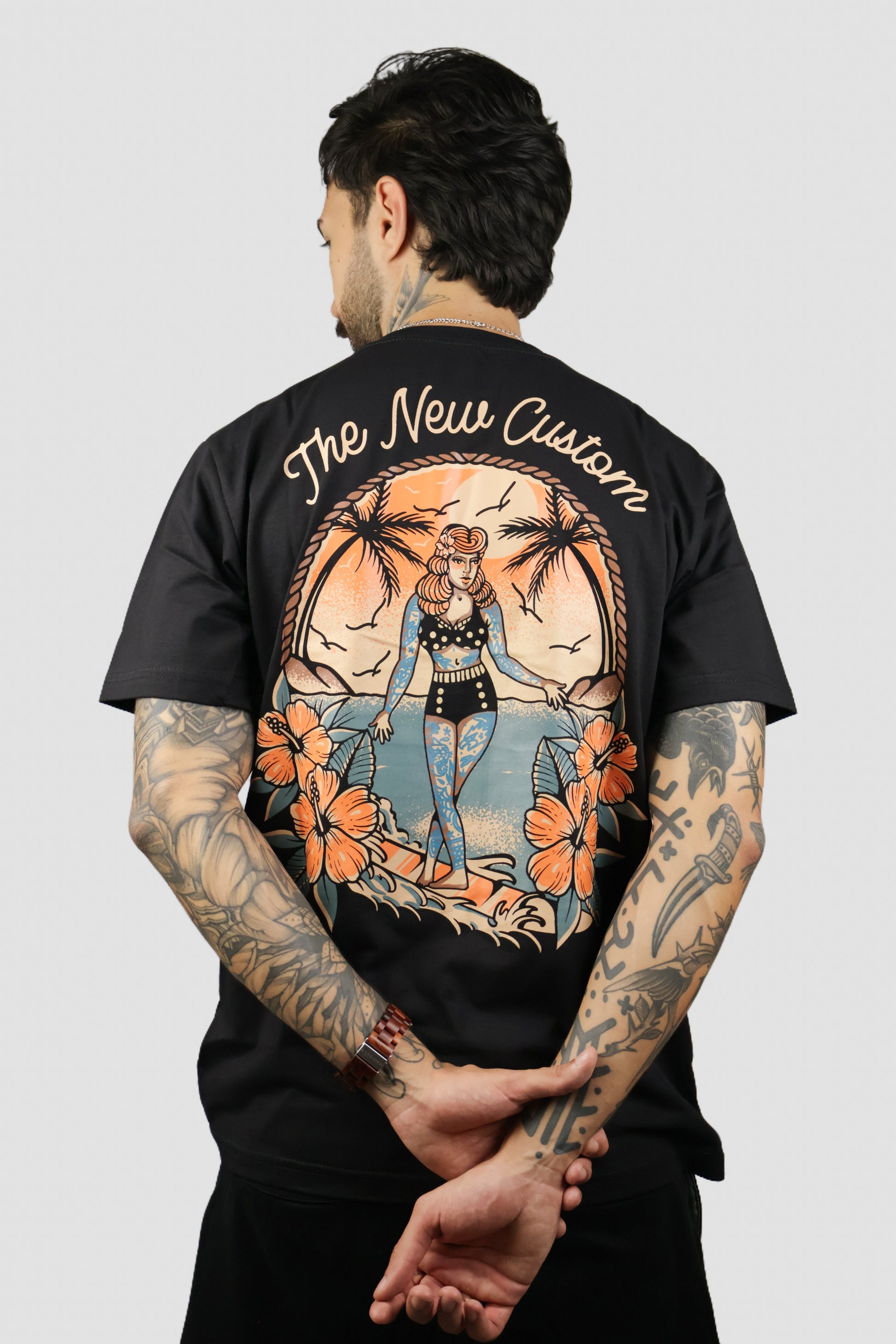 Camiseta Sunset Longboard