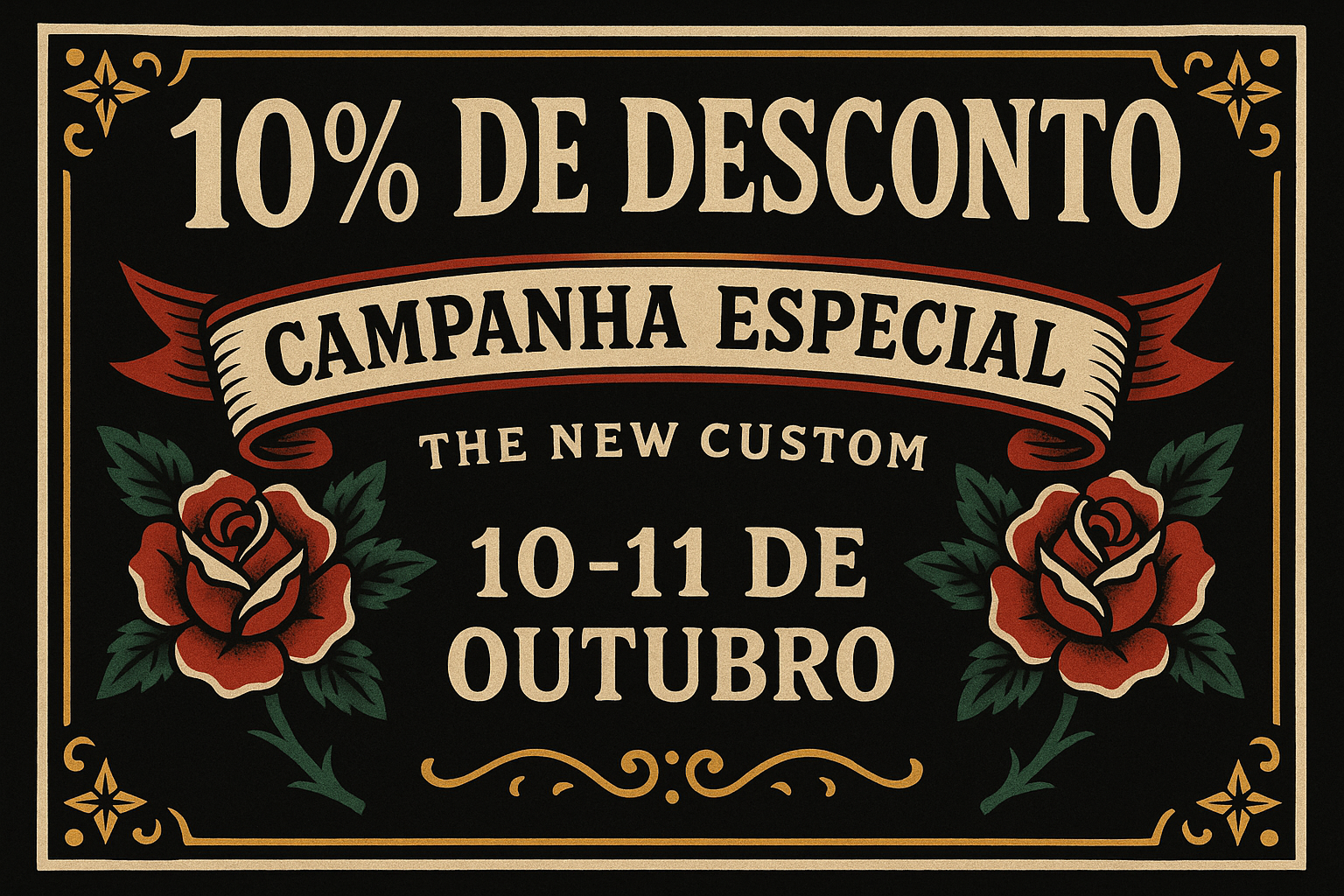 🎉 Campanha Especial 10/10: 10% de Desconto em Todos os Produtos!