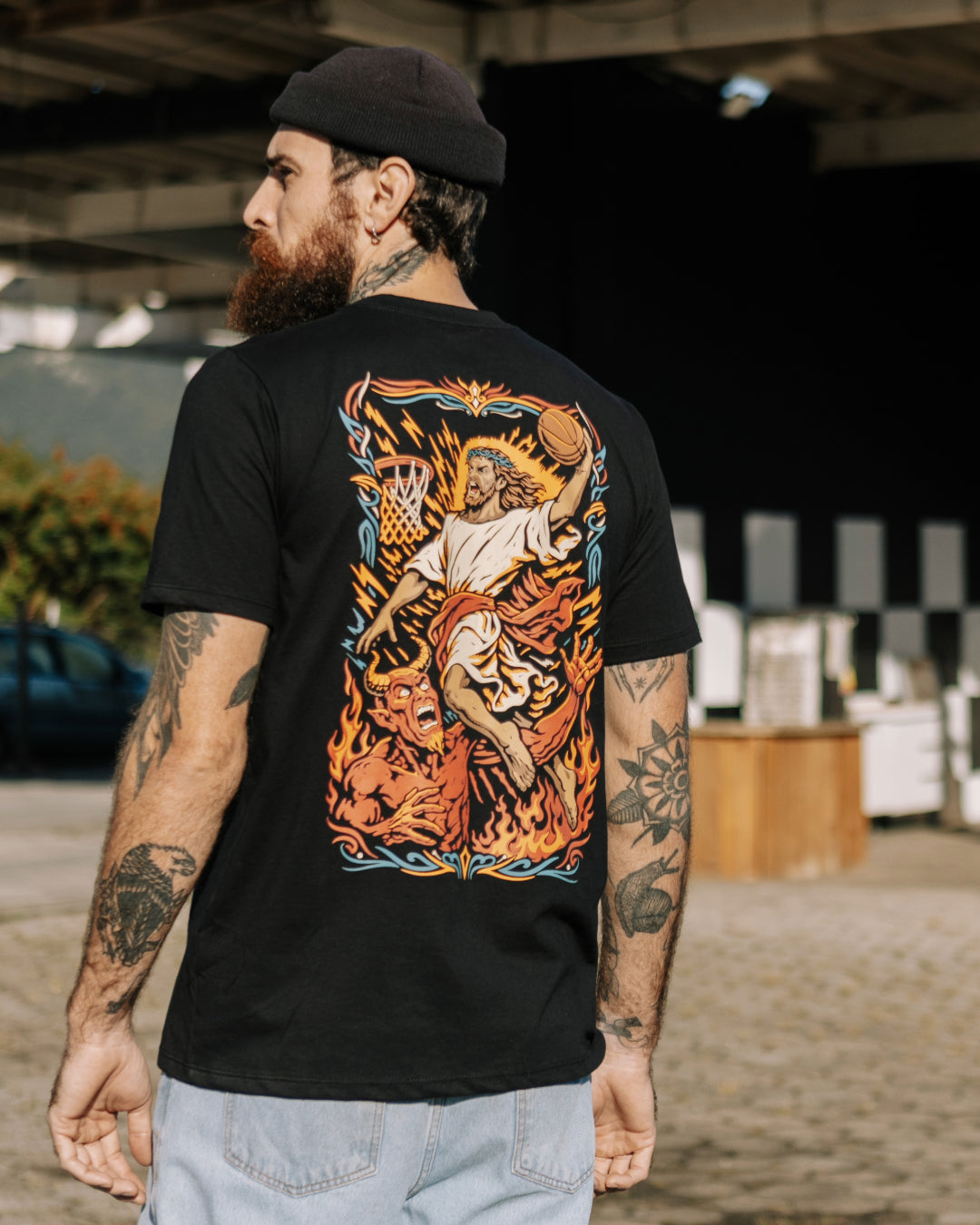 Camiseta Jesus Dunk