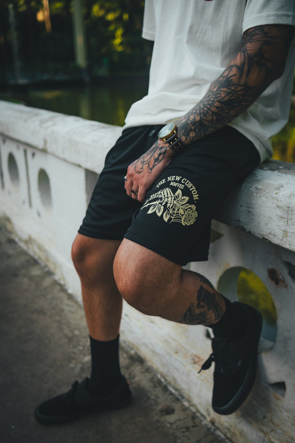 Boardshort  Hand and Rose