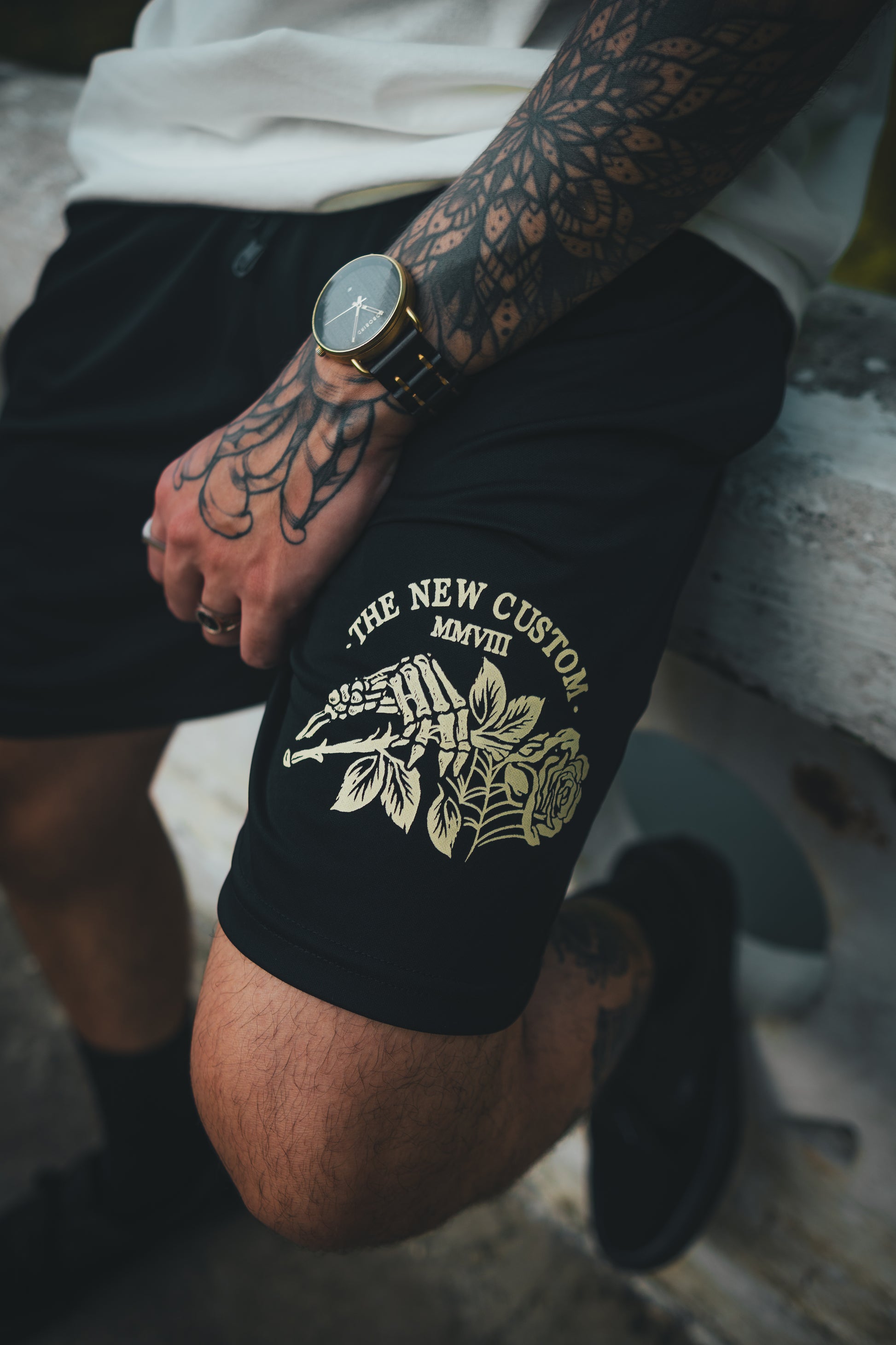 Boardshort  Hand and Rose