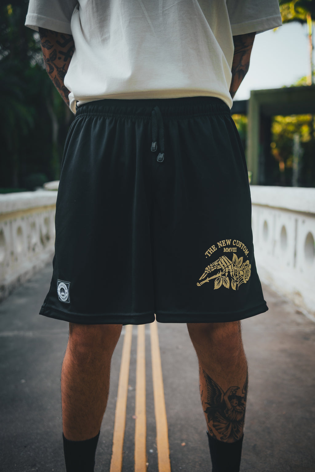 Boardshort  Hand and Rose